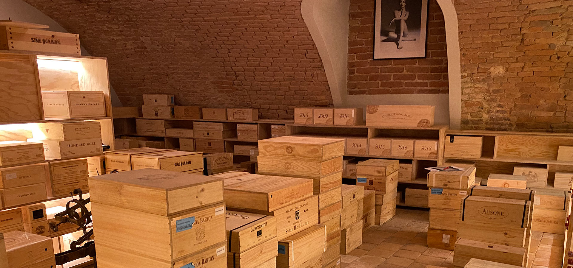 Ansicht des Elysium wines Depots
